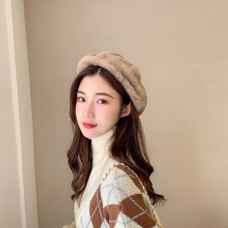 Mũ nồi nữ vải mềm mịn dày dặn phong cách Hàn Quốc nhiều màu