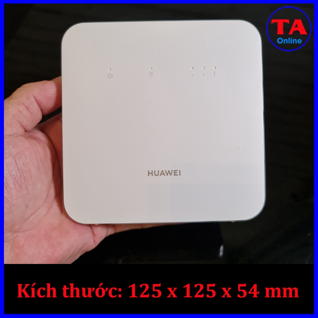 Bộ Phát Wifi 4G Huawei B312 Có Cổng LAN Cắm Điện Trực Tiếp