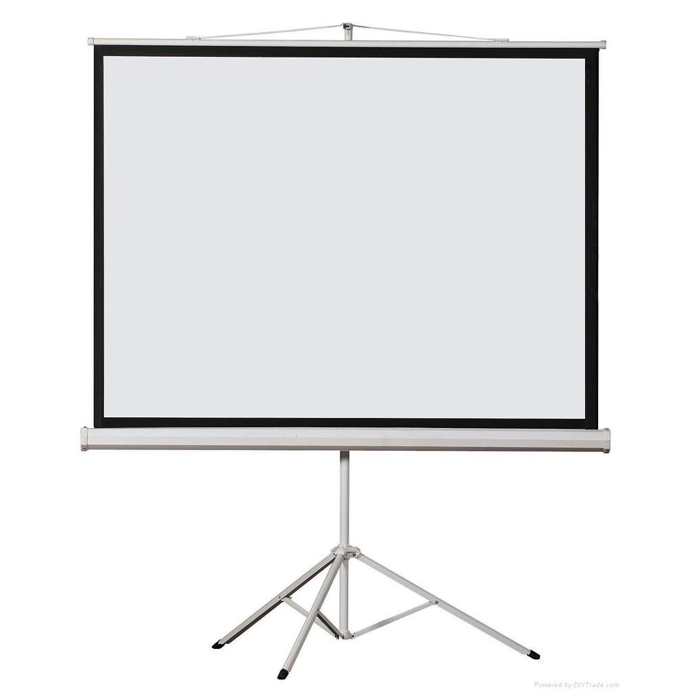 Màn chiếu 3 chân 70inch - 1m25 x 1m25