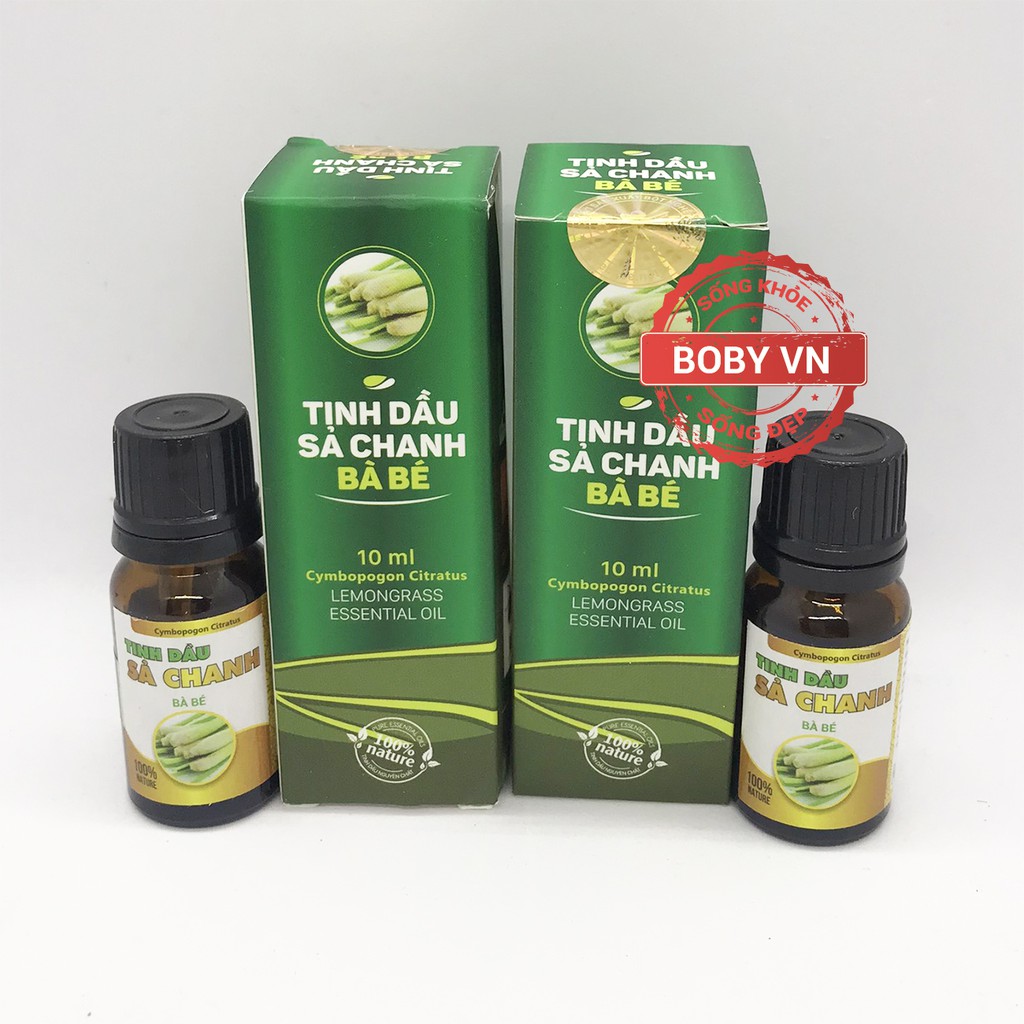 Tinh dầu sả chanh Bà Bé 10ml - 100% nature
