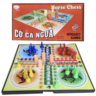 Bộ cờ cá ngựa nam châm đủ size cho bé