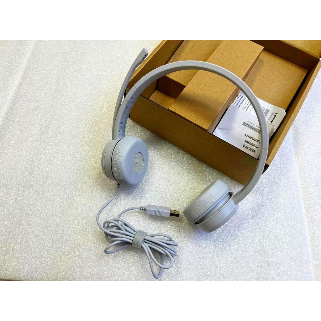 Tai nghe Lenovo 110 Stereo USB Headset Mới