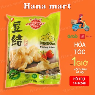 Tàu hũ tươi cuộn nơ Malaysia túi 500g - Tàu hũ ky- hủ trúc cuộn nơ [ Hana Food ]