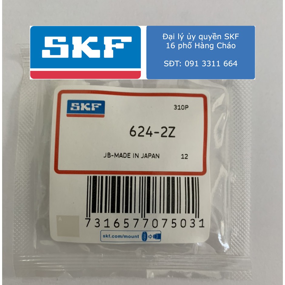 VÒNG BI SKF 624-2Z chính hãng