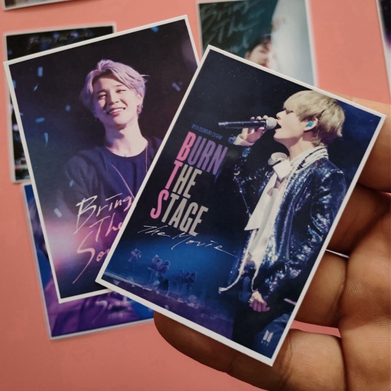 Set 16 Tấm Ảnh Lomo Card Suga Jimin Nhóm Bts