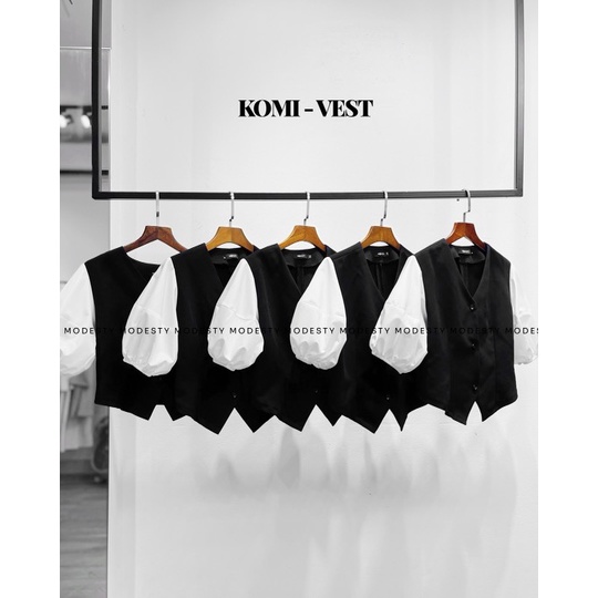 Modesty - Áo vest tay bồng - Komi Shirt