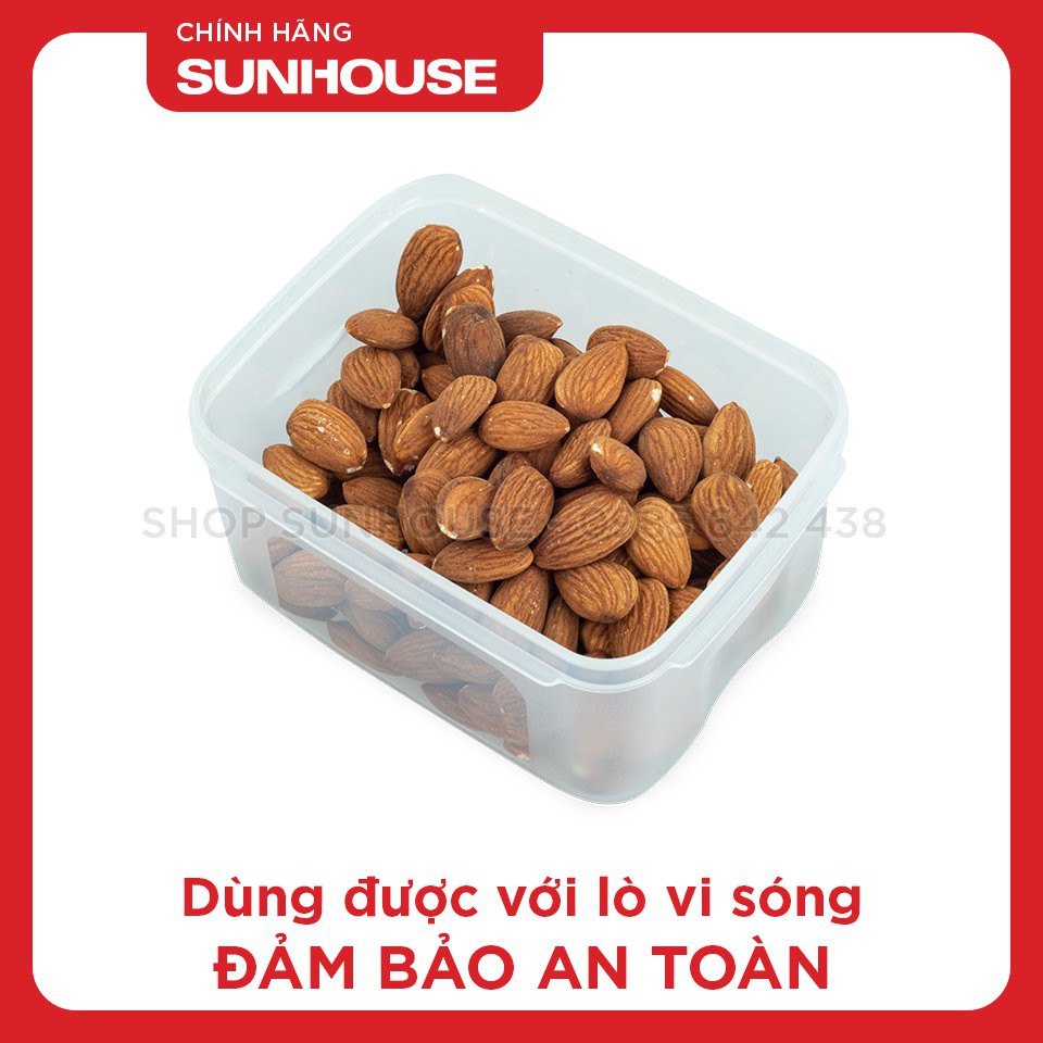 Hộp bảo quản thực phẩm khô BioZone KB-DR500P dung tích 500ml