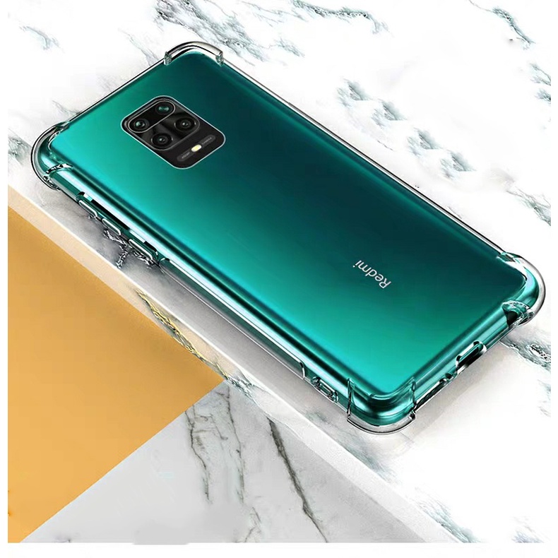 Ốp lưng Redmi Note 8 Pro / Note 9s / Note 10 Pro / Note 11 Pro 5G  dẻo trong suốt chống sốc bảo vệ 4 góc bảo vệ camera
