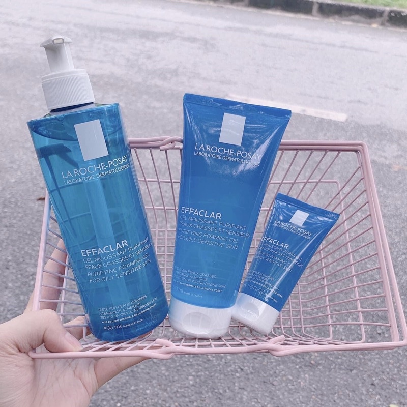 SỮA RỬA MẶT LAROCHE POSAY EFFECLAR GEL MOUSSANT