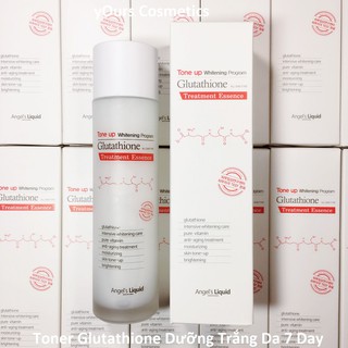 Nước Thần Toner Trắng Da 7day Glutathione Treatment Essence 150ml