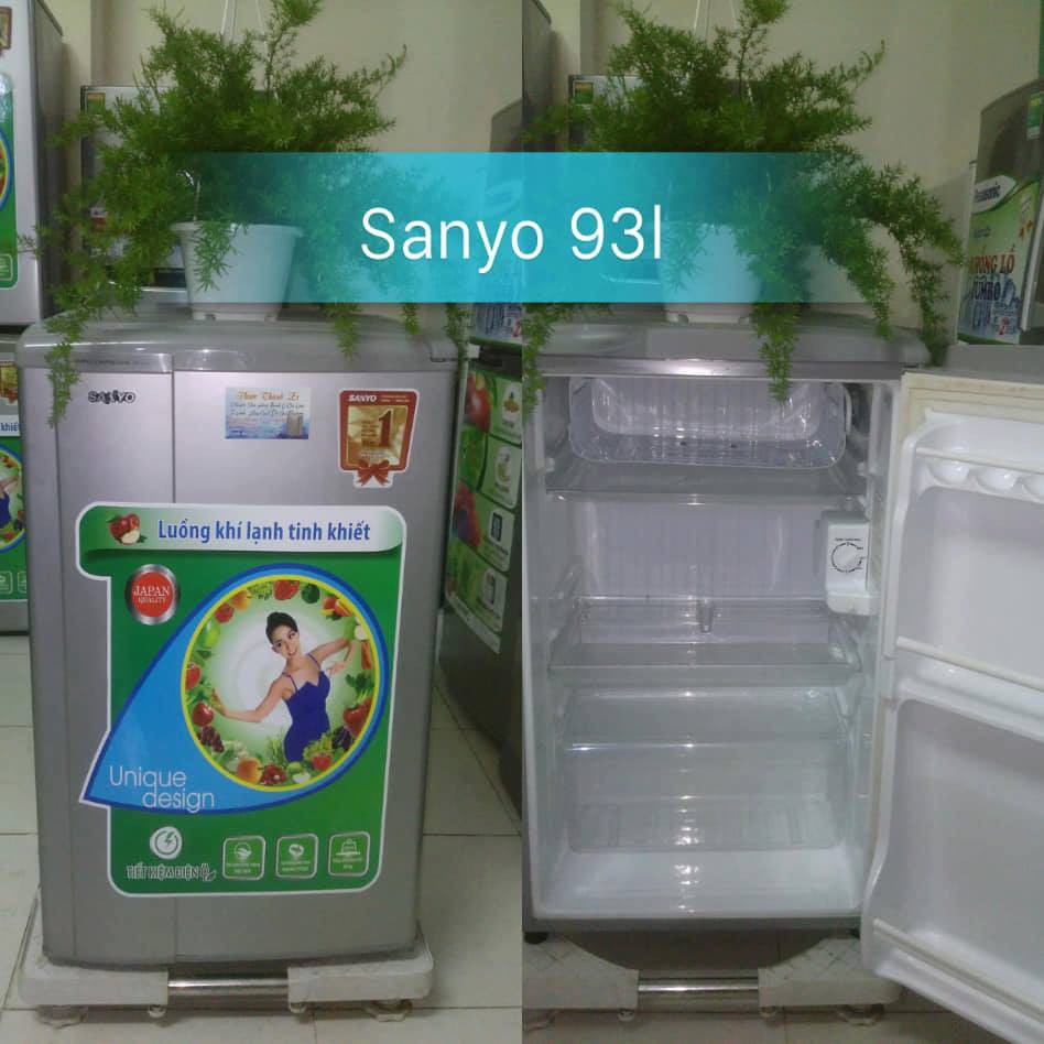 TỦ LẠNH SANYO 90L QUA SỬ DỤNG BẢO HANH 1 NĂM TẠI TP HCM KHÔNG SHIP TỈNH