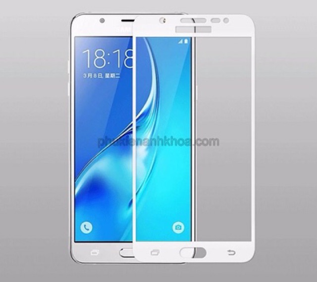[Đen, Trắng] Kính cường lực 9D,5D Full màn, Full keo loại Xịn sam sung j7 Prime, J7Prime
