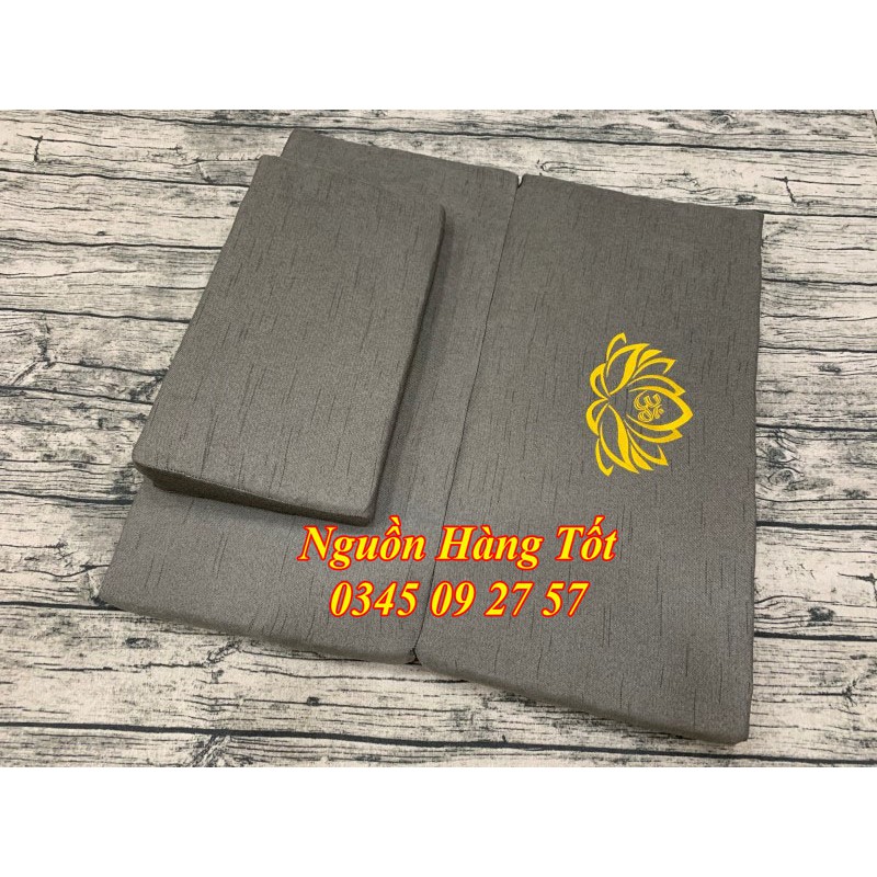 Nệm Ngồi Thiền Size 70x70cm Tọa Cụ Kèm Bồ Đoàn Phong Cách Phật Giáo Sang Trọng