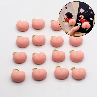 Đồ chơi mềm dẻo giảm căng thẳng hình mông quả đào dễ thương