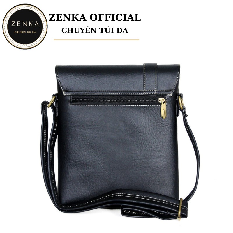 Túi đeo chéo cao cấp Zenka tiện dụng, túi da đựng ipad sang trọng và lịch lãm_ZIP01