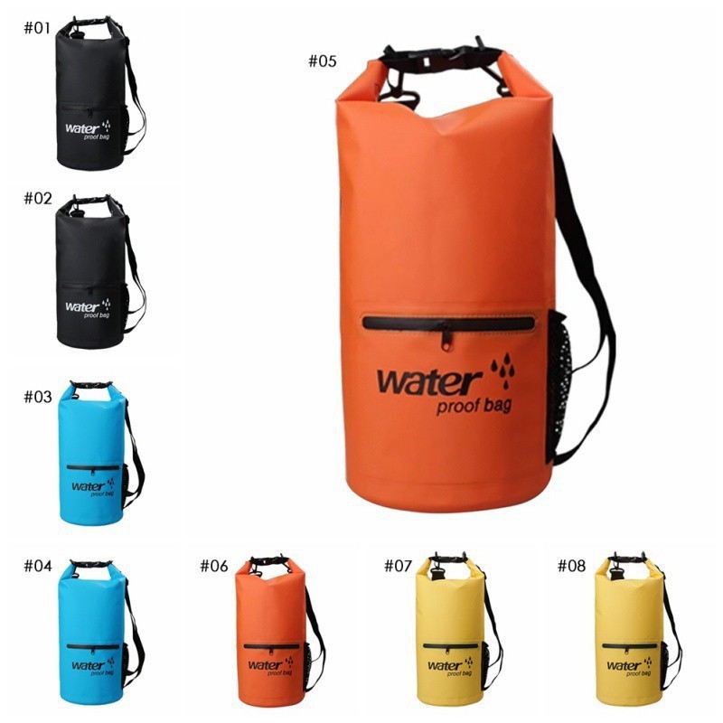 Túi 10/20L siêu nhẹ chống thấm nước dùng đựng đồ khi đi dã ngoại tiện dụng