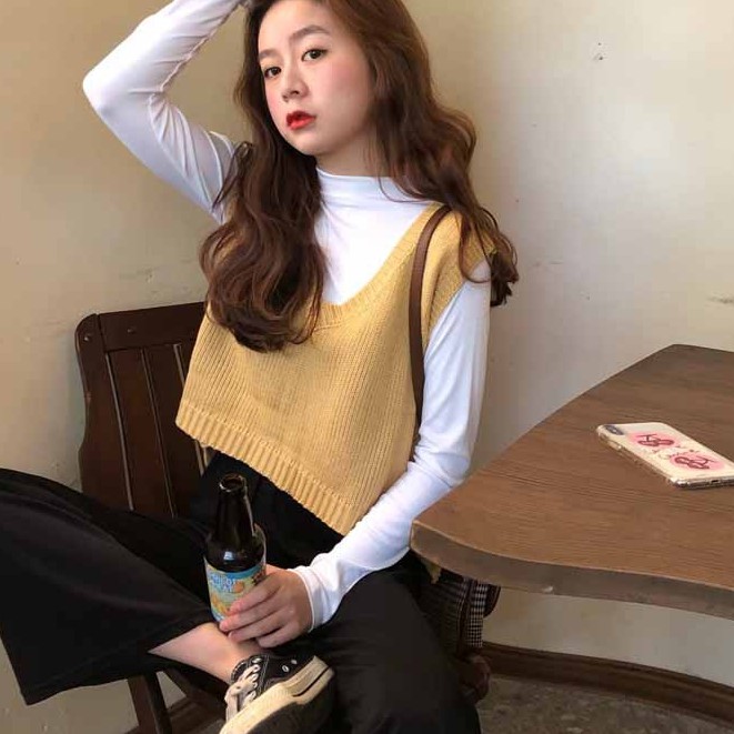 [SẴN] Áo gilê nữ Ulzzang Quảng Châu AGL2