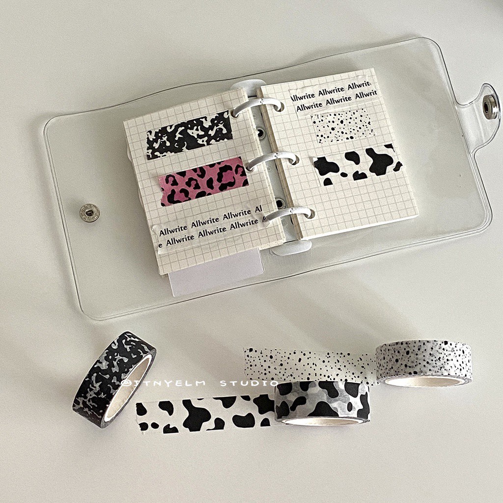 Băng keo giấy trang trí xinh xắn thời trang nhiều họa tiết tùy chọn