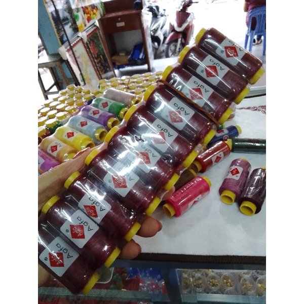 Bán lốc 10 cuộn chỉ agfa may đồ có nhiều màu lựa chọn