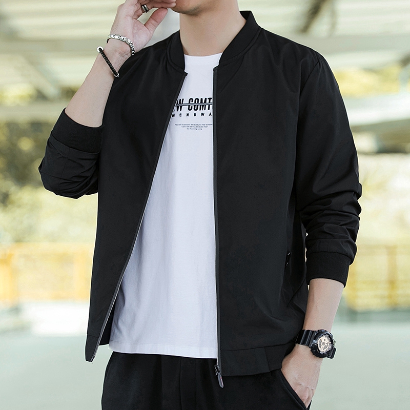 Áo Khoác Bomber Cổ Đứng Cá Tính Cho Nam J198A