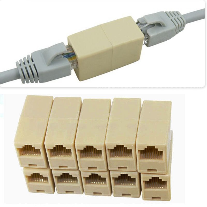 ĐẦU NỐI DÂY CÁP MẠNG LAN INTERNET CHUẨN RJ-45 CHẤT LƯỢNG TỐT