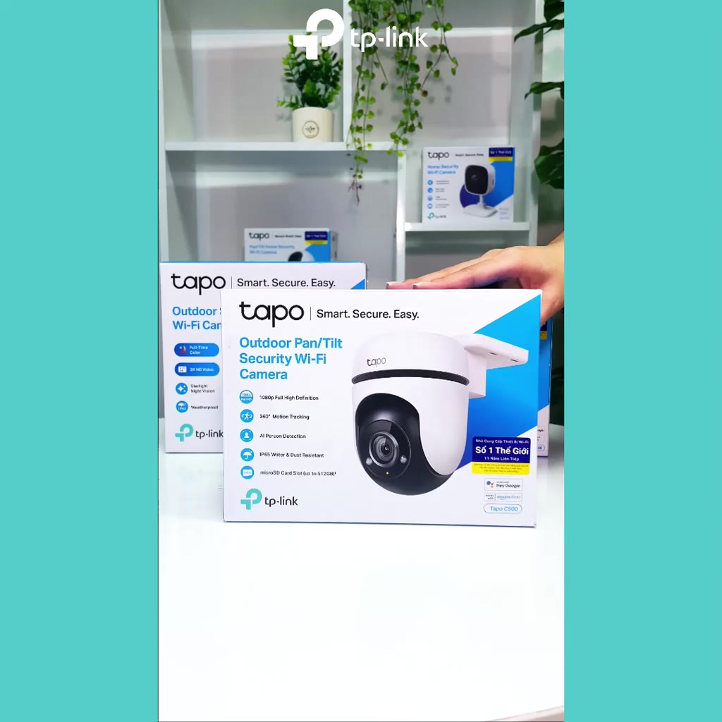 [FullHD, Chống Nước] Tapo Tp-Link TC40 / C510W / C520WS Quét 360 Độ | Phát Hiện Chuyển Động - Nhìn Đêm | BigBuy360 - bigbuy360.vn