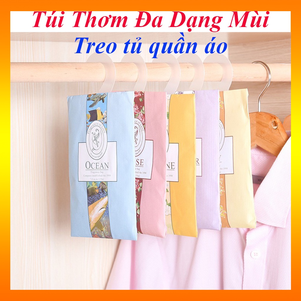 BookTú i tạ o mù i h ương treo tủ quần áo - đa dạng các mùi hương yêu thích