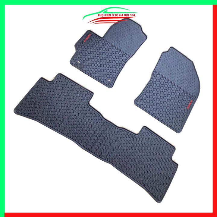 Thảm lót sàn cao su cho xe Cross 2020-2023 mẫu chữ đỏ hàng chuẩn theo xe chịu lực tốt