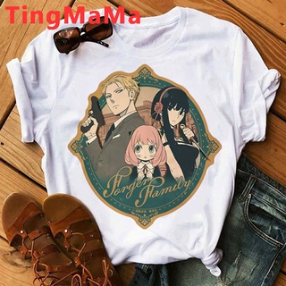 Áo thun cặp in hình spy x family 2022 harajuku tumblr dễ thương cho cặp đôi