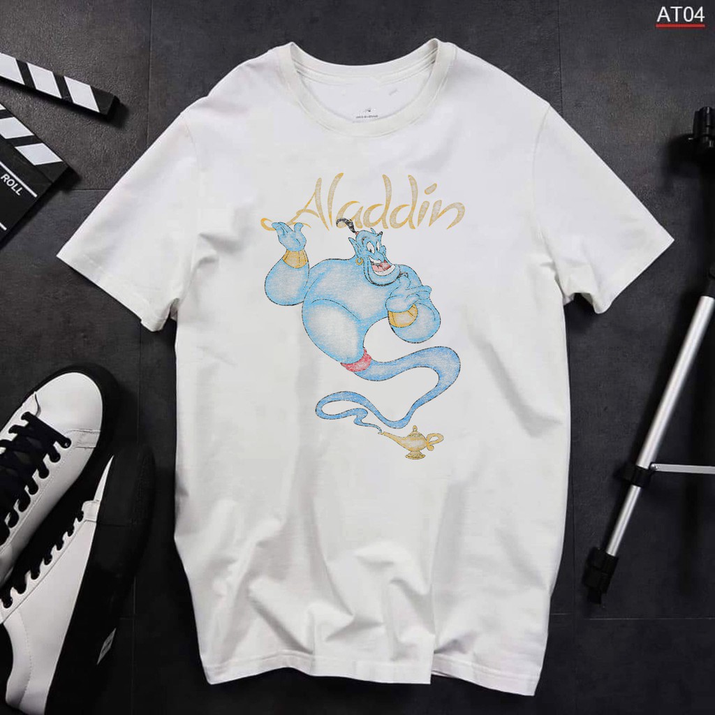 ÁO THUN NAM NỮ UNISEX ALADDIN VÀ CÂY ĐÈN THẦN IN HÌNH THEO YÊU CẦU GIÁ RẺ CỰC SHOCK CÓ SIZE TRẺ EM - 12