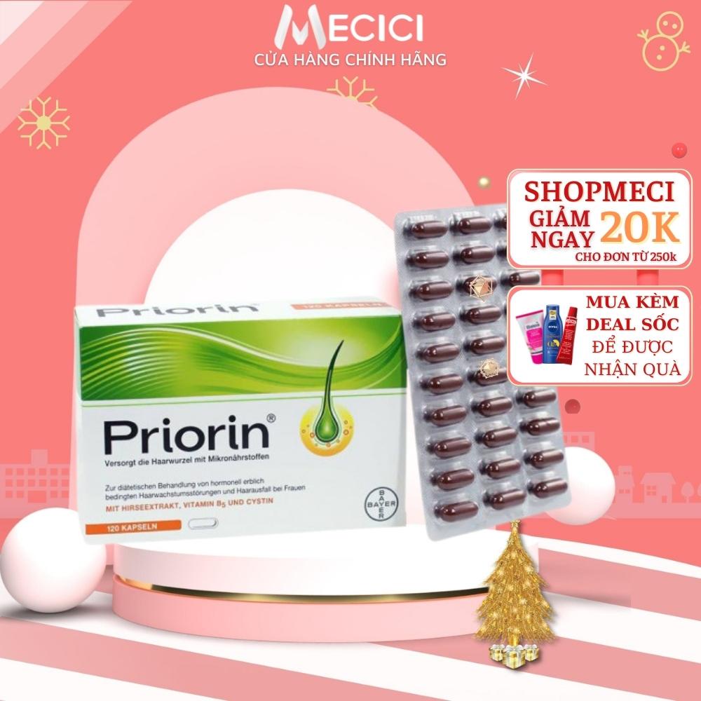 Hỗ trợ mọc tóc Priorin Kapseln 120 viên chăm sóc tóc, giảm rụng, hàng Đức Chính hãng - Shop Mecici