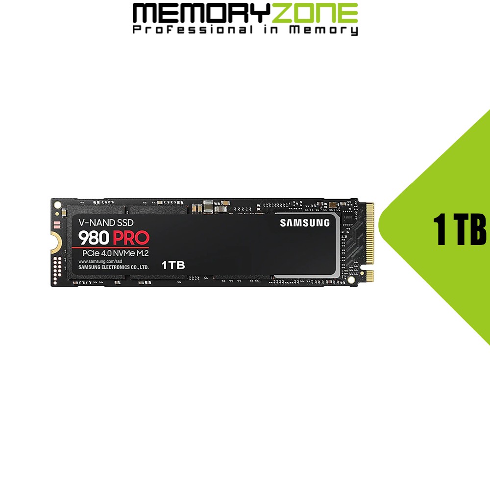 Ổ cứng SSD Samsung 980 Pro PCIe Gen 4.0 x4 NVMe V-NAND M.2 2280 1TB MZ-V8P1T0BW