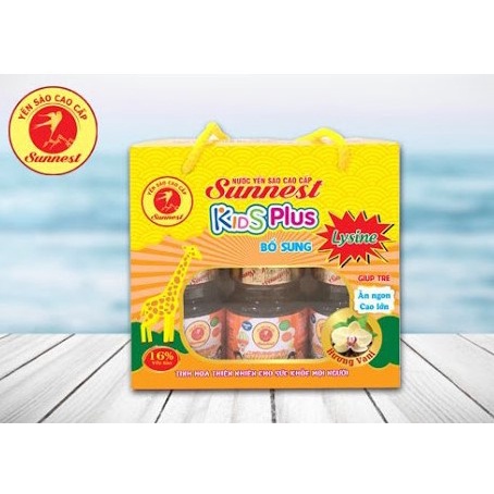 Yến sào Sunnest Trẻ em, giải pháp giúp bé thông minh, cao lớn
