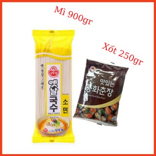 Combo Mì Tương Đen 900g Kèm Sốt Tương Đen 250g