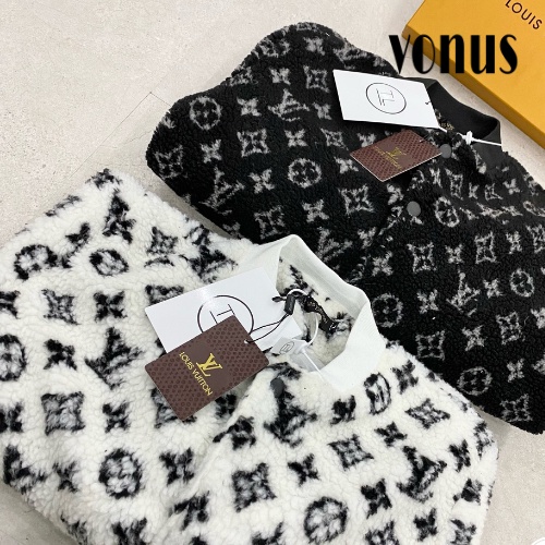 Áo khoác bomber nam nữ cao cấp I Áo bomber lông hoa tiết LV sang trọng I Áo 2 lớp cực ấm I Vonus013. | BigBuy360 - bigbuy360.vn