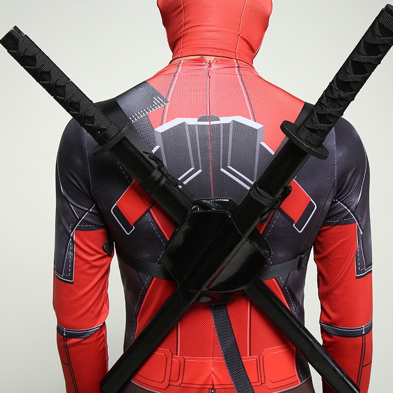 【Ready Stock】Deadpool Lycra Spandex Costume Kid and Adult Cosplay Superhero Suit