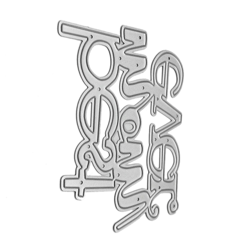 Khuôn Cắt Giấy Kim Loại Hình Chữ Best Mom Ever