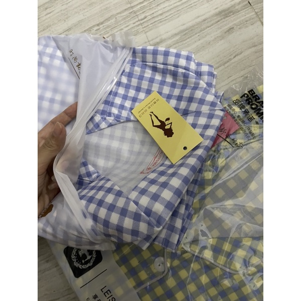 Bộ ngủ/ mặc nhà pijama ngắn ulzzang hoạ tiết kẻ caro | BigBuy360 - bigbuy360.vn
