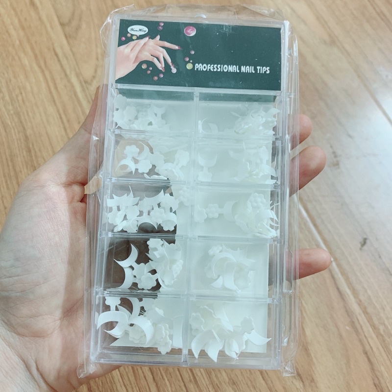 Móng fen đầu ( móng nối fen - hộp 100 cái) - LanChiNail