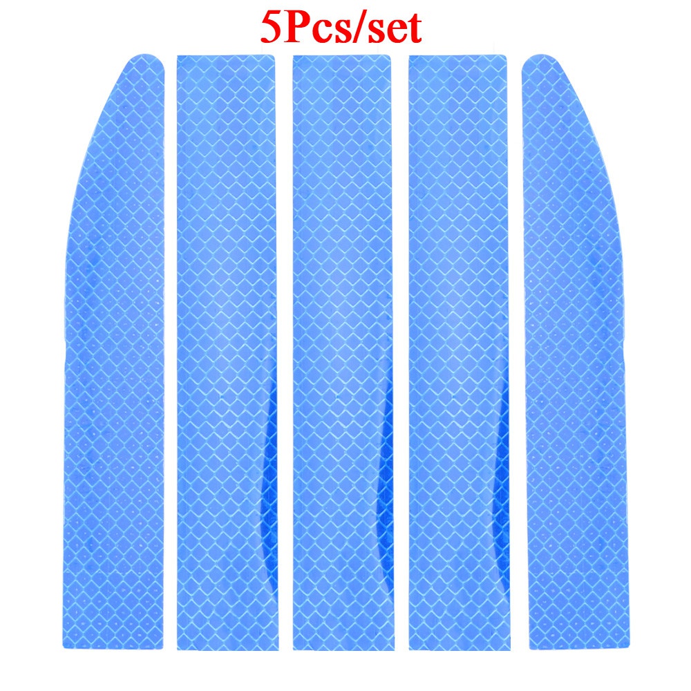 Bộ 5 Miếng Dán Phản Quang 90 * 3.5cm Cảnh Báo An Toàn Cho Xe Hơi