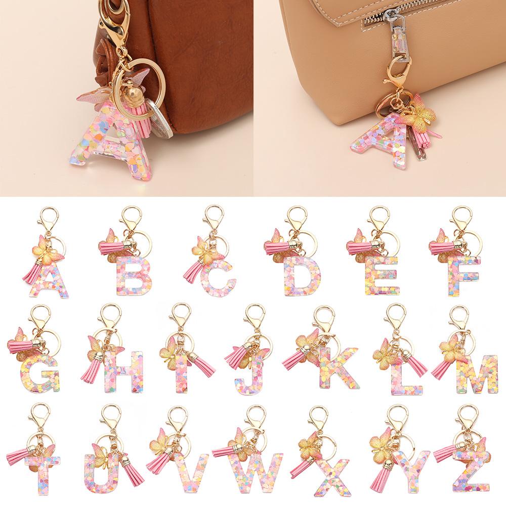 Móc Khóa Gắn Núm Tua In Chữ SUMU Sáng Tạo Thời Trang