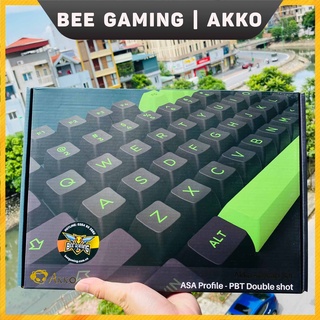 Bộ keycap AKKO Wave Sonic (Chất liệu PBT Double Shot, ASA Profile, 229 nút)