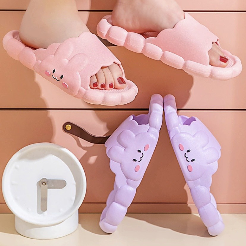 Dép đám mây hot rần rần tông màu pastel cực iu cho bạn nữ - TT412