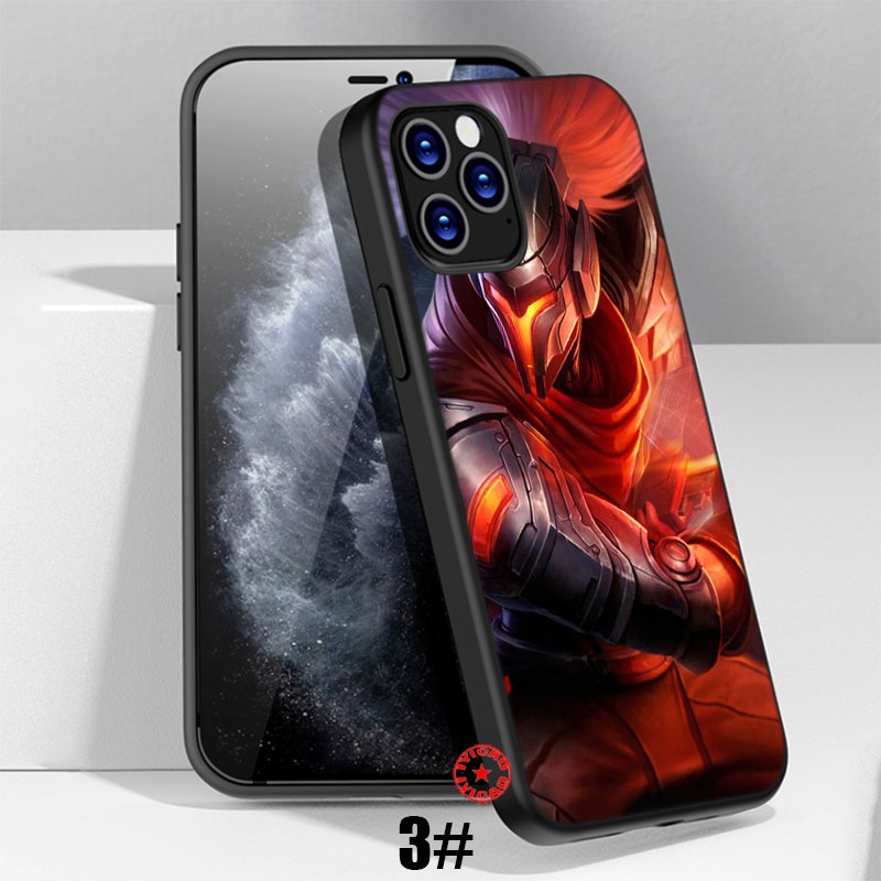 Ốp Điện Thoại Silicon Dẻo In Hình LOL Yasuo Cho iPhone 5 5S 6 6S 7 8 11 Pro Max Plus SE XR IS37
