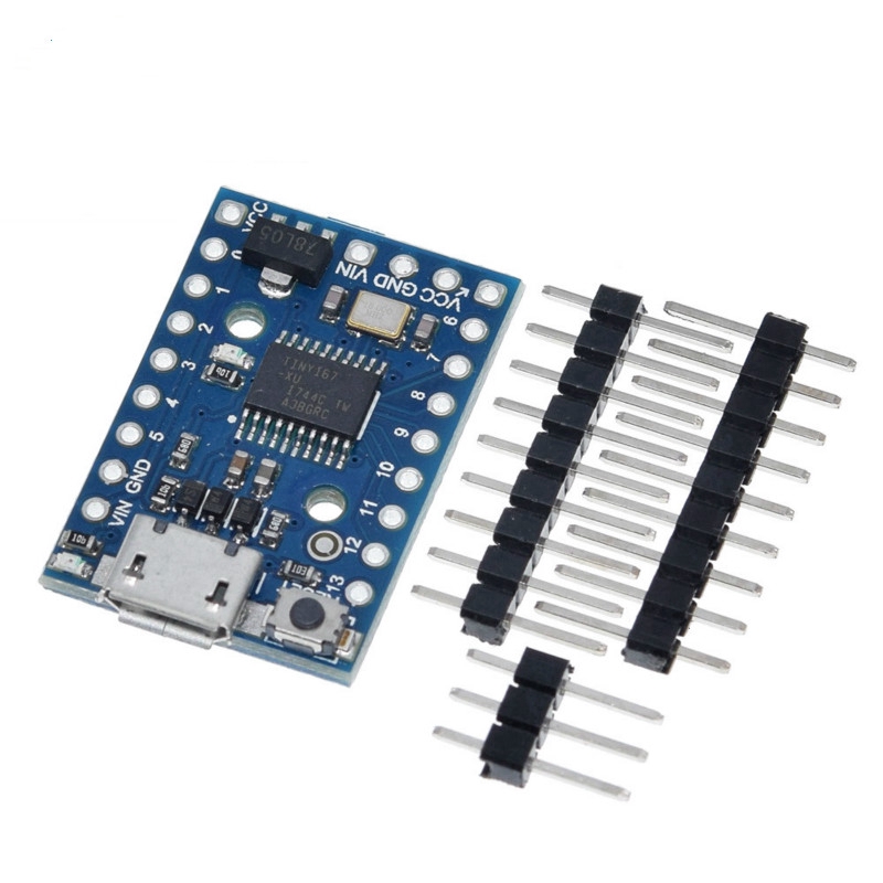 Bảng mạch ATTINY167 Digispark Pro Kickstarter Sử Dụng Cổng Micro Cho Arduino Usb