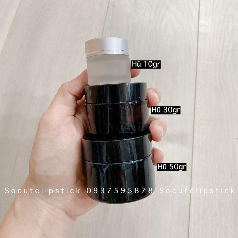 Hũ thủy tinh chiết mỹ phẩm 10gr - 30gr - 50gr