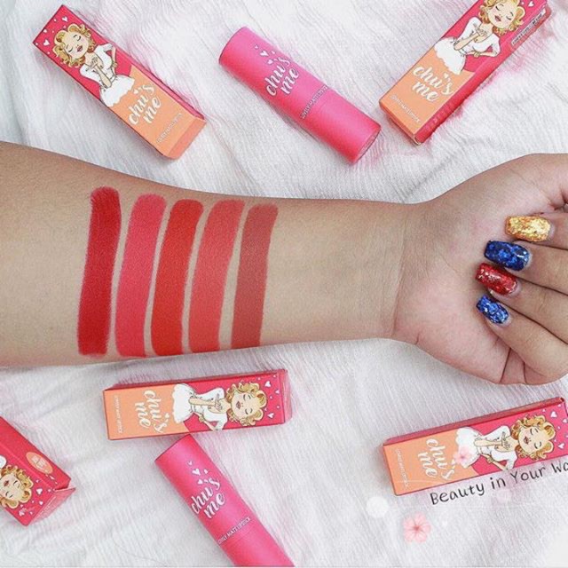 SON THỎI LÌ CHU'S ME LOVELY MATT LIPSTICK