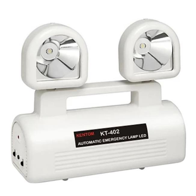Đèn Sạc Chiếu Sáng, Đèn khẩn cấp LED siêu sáng ( mắt mèo) Kentom KT402- Bh 12 tháng
