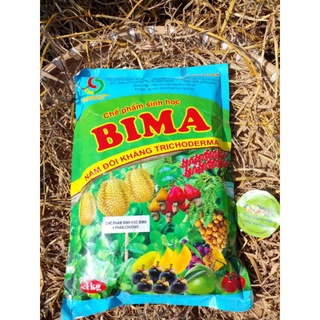 Chế phẩm sinh học bima , chứa nấm đối kháng trichoderma, ủ phân, cải tạo đất, phòng bệnh