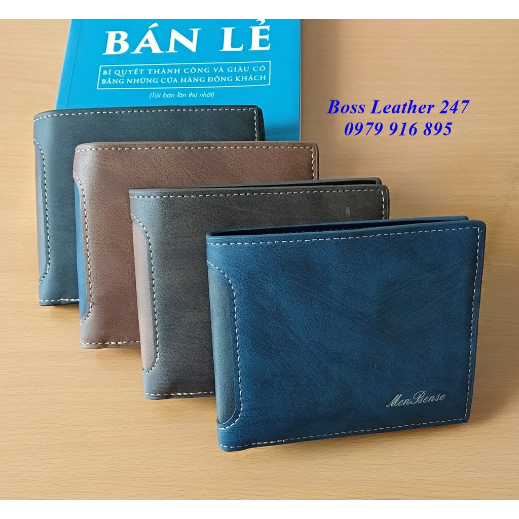 Ví Nam 💖 FREESHIP 💖 Ví Nam Chính Hãng, Kiểu Dáng Thời Trang Nam Tính - Chất Liệu Da PU Cao Cấp | BigBuy360 - bigbuy360.vn